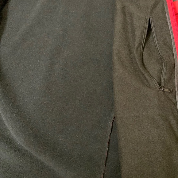 MARMOT wind blocker soft shell red/grey jacket Sz Small - Picture 11 of 17